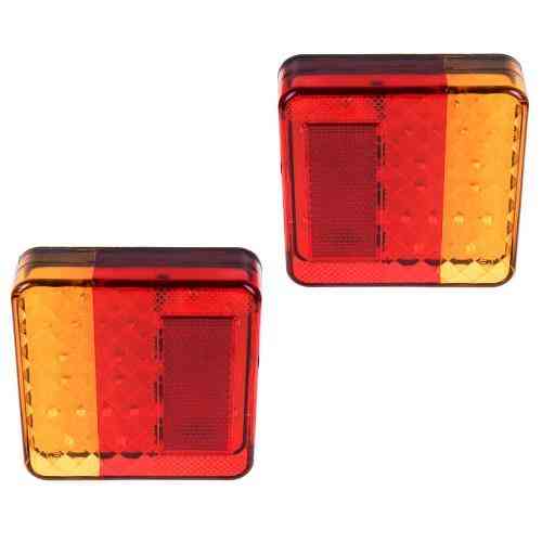 Задній ліхтар BL-64914 L/R з 20+16 світлодіодами, 10-30В, 100x100 мм Харків