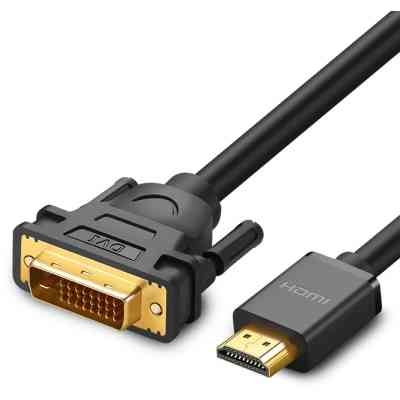 Кабель мультимедийный HDMI M to DVI M 3.0m HD106 black Ugreen (10136) Винница
