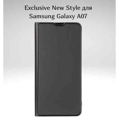 Чохол до мобільного телефона BeCover Exclusive New Style Samsung Galaxy A07 SM-A075 Black (713891) Вінниця