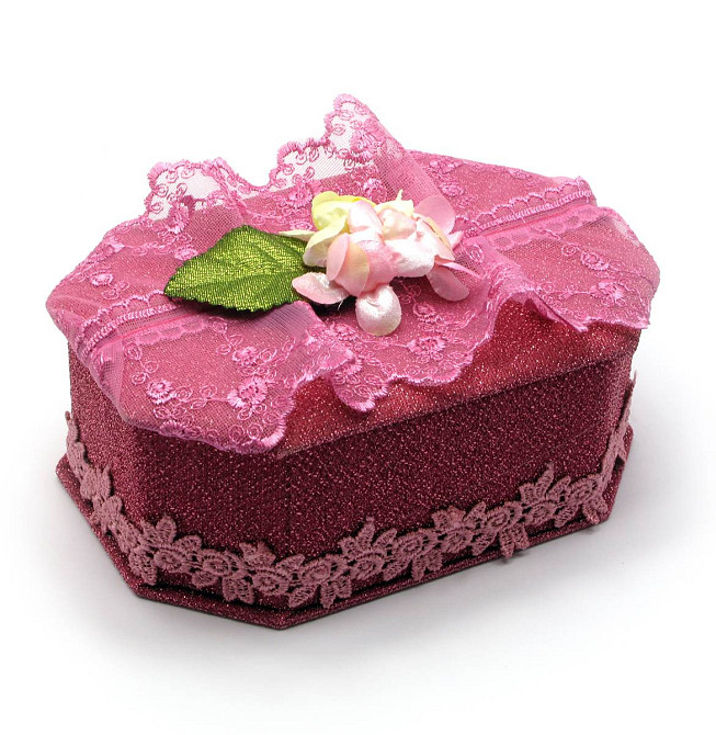 Шкатулка с зеркалом для бижутерии Восьмигранная Киев - изображение 1