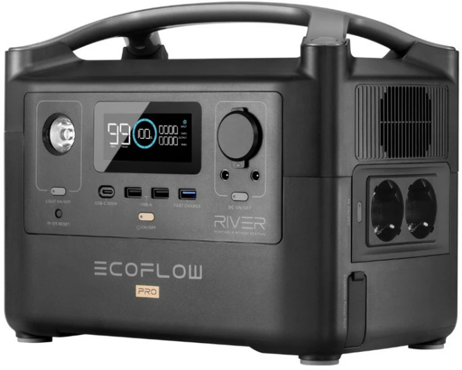 Портативная зарядная станция EcoFlow 720 Втч (до 1.8 кВт) Винница - изображение 1
