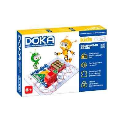 Конструктор DOKA электронный Собираем радио (D70703) Винница