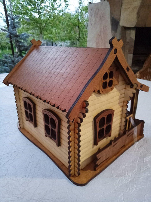 Міні бар «Будиночок» з чарками В-013 Київ - фото 3