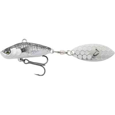Блешня Savage Gear 3D Sticklebait Tailspin 65mm 9.0g Black Silver (1854.43.89) Вінниця