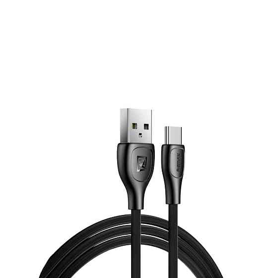 Кабель Remax Lesu Pro USB 2.0 to Type-C 2.1A 1M Черный (RC-160a-b) Киев