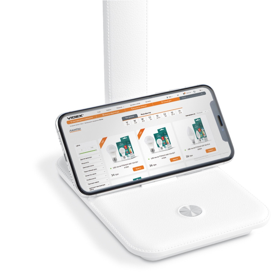 LED лампа настільна TITANUM  TLTF-009W 10W 3000-6500K 220V Вінниця - фото 5