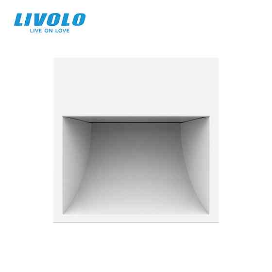 LIVOLO Механізм світильник для сходів підлоги, білий, 2700K, 220В, 0.35Вт Livolo (VL-FCL1-2WP) Киев