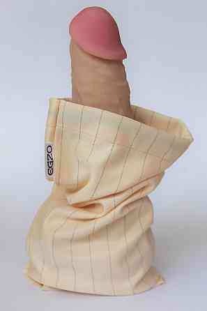 Фалоімітатор EGZO Ciberskin DS003 (23,5 см х 5 см) Sex Aura Київ