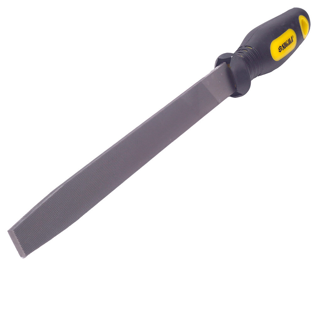 Набор напильников 3шт 200мм №2 двухкомпонентная рукоятка (плоский, полукруглый, круглый) SIGMA (4408601) Киев - изображение 2