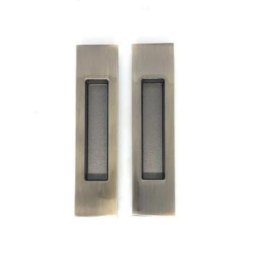 Ручка на розсувні двері прямокутна (пара) 7169 AB KEDR Житомир