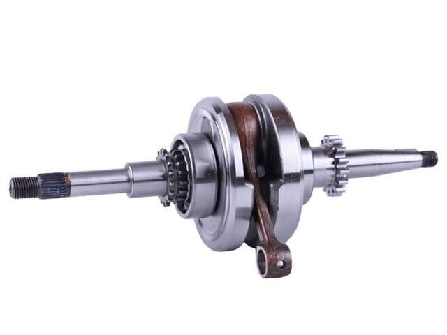 Коленвал с подшипниками 6204RS, 6004RS для скутера 50Т4, пара Мукачево - изображение 1