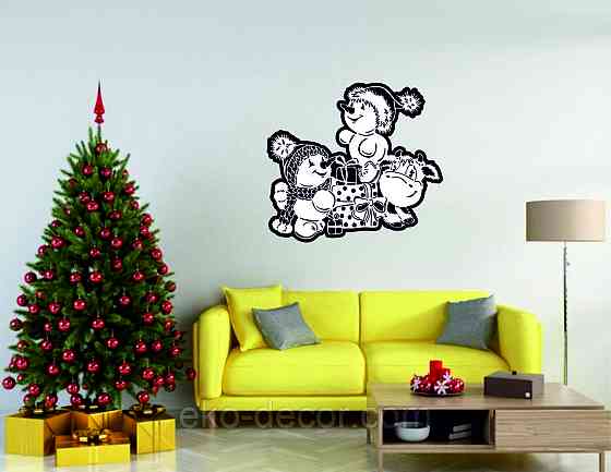 Декоративне настінне Панно «Сніговик», Декор на стену Київ