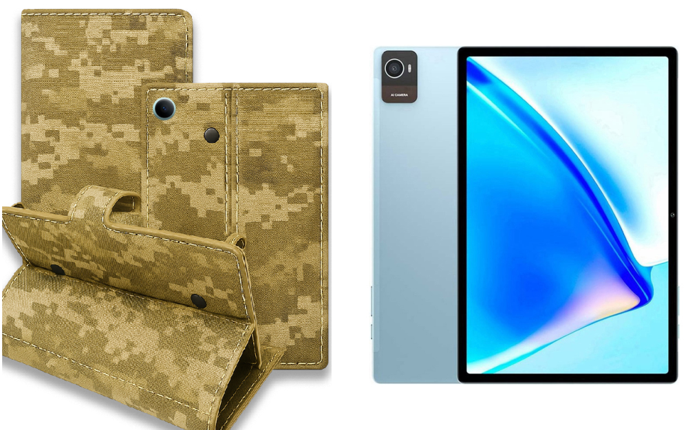 Книжка-трансформер для планшета Oukitel Okt3, колір Black Pixel Київ - фото 1