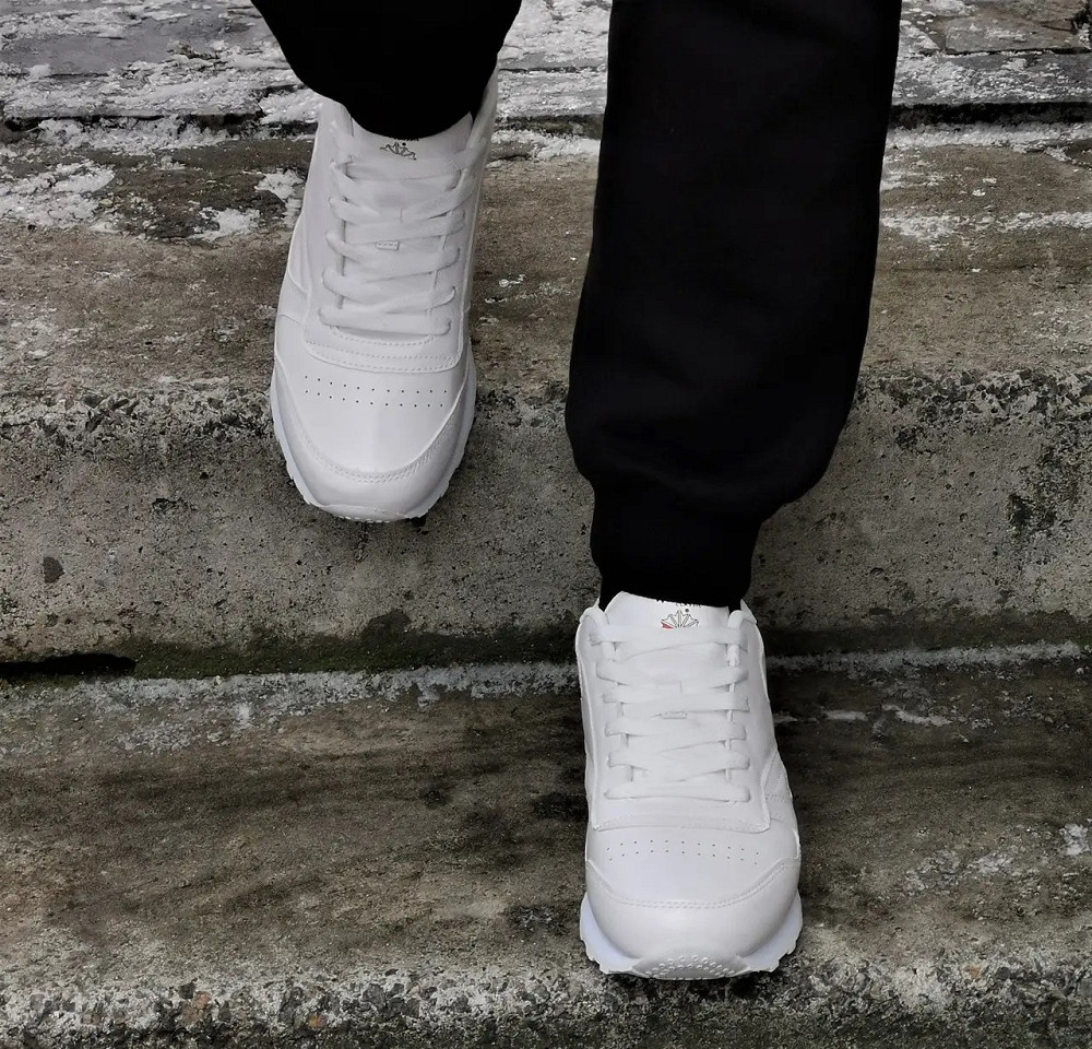 Кроссовки Reebok Classic Белые Рибок Кожа Женские (размеры: 40) Днепр - изображение 6