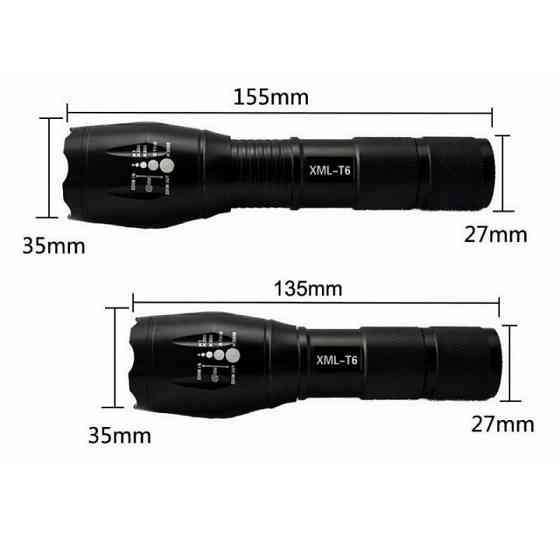 Армійські тактичні ліхтарі BL-1831, Потужний ліхтар для риболовлі, Світильник пило-вологозахищений ET-57 Львів