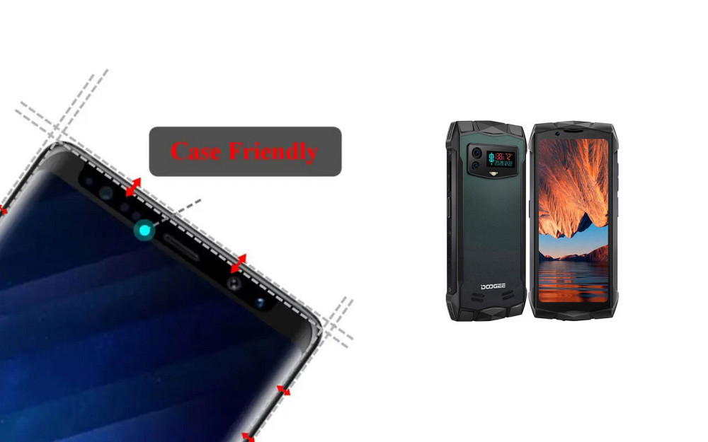 Защитное стекло HyperGlass Pro для Doogee S Mini – максимальная чувствительность и защита Киев - изображение 4