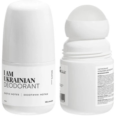 Дезодорант DeLaMark I Am Ukrainian Екзотичні нотки 70 мл (4820152333551) Вінниця - фото 1
