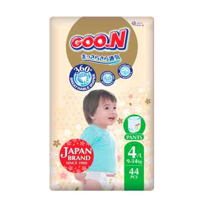 Підгузки GOO.N Premium Soft Трусики 9-14 кг Розмір 4 L 44 шт (F1010101-157) Вінниця