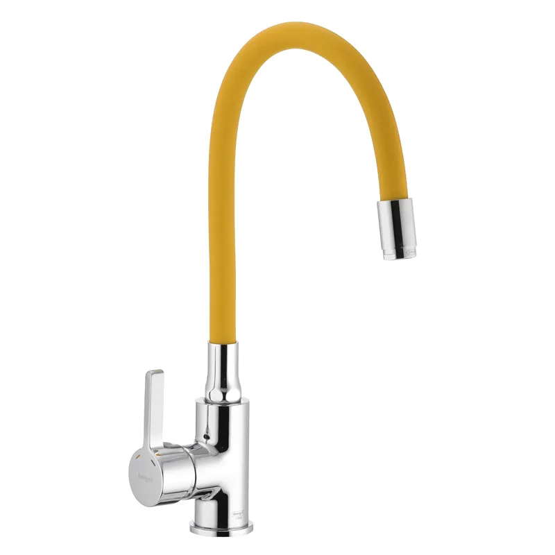 Кухонний змішувач з гнучким силіконовим виливом Ibergrif M22112-4 (IB0070) Харків - фото 1