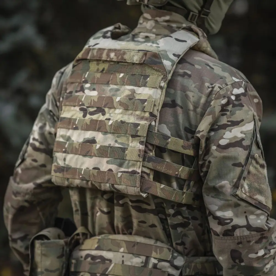 Тактична плитоноска без плит M-Tac Cuirass QRS зі швидким скиданням (Мультикам) Вінниця
