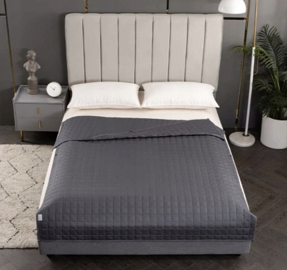 Одеяло утяжеленное 8 кг гравитационное 200х150 см с сумкой Ruhhy (19532) Нововолынск - изображение 20