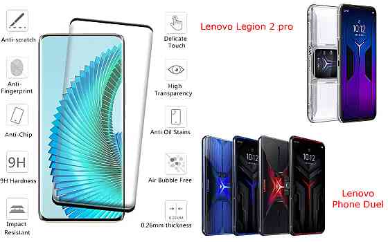 Захисне скло HyperGlass Pro для Lenovo Legion 2 pro, Phone Duel – максимальна чутливість та захист Київ