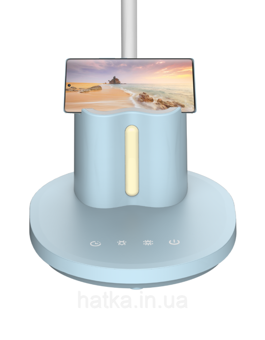 Лампа настольная гибкая светодиодная Sirius BL-1503 голубая Киев - изображение 2