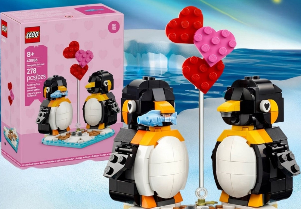 Конструктор Lego Закохані пінгвіни 40886 Харків - фото 3