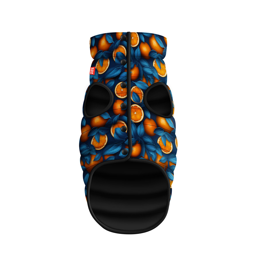 Курточка для собак WAUDOG Clothes малюнок "Апельсини", S30, В 58-62 см, С 42-46 см Коломыя - изображение 1