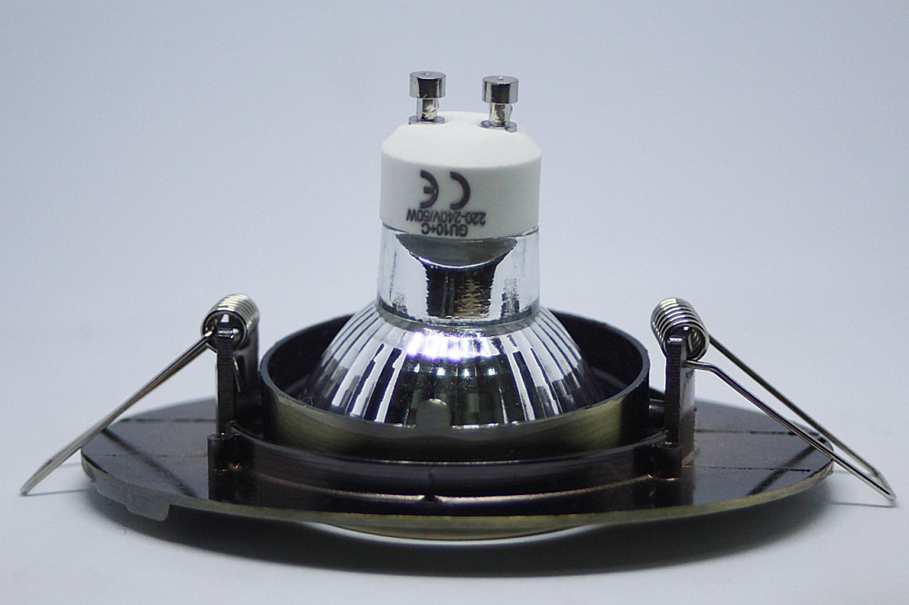 Спот - встраиваемый светильник 1хGU10х50W, бронза, L6134 поворотный Днепр - изображение 6