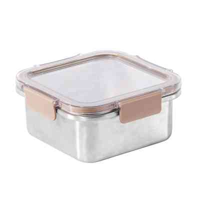Пищевой контейнер Ringel Meyer квадратний нержавіюча сталь 1000 мл (RG-9101/1000) Винница
