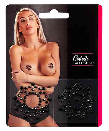 Украшение для сосков - Cottelli Collection Nipple Stickers Star Sex Aura Киев