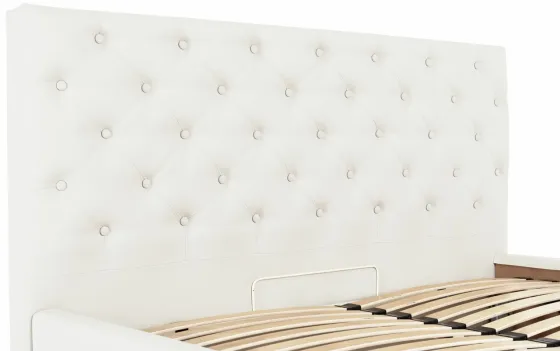 Кровать Двуспальная Coventry VIP 180 х 190 см Fly 2200 С дополнительной металлической цельносварной рамой Белый Киев