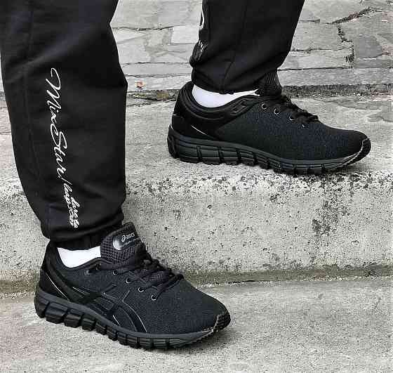 Кросівки Asics GEL Чорні Чоловічі Асикс Гель (розміри: 41,42,43,44,45,46) Відео Огляд Дніпро