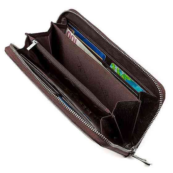 Кошелек женский ST Leather 18418 (ST45-2) кожа Коричневый Киев