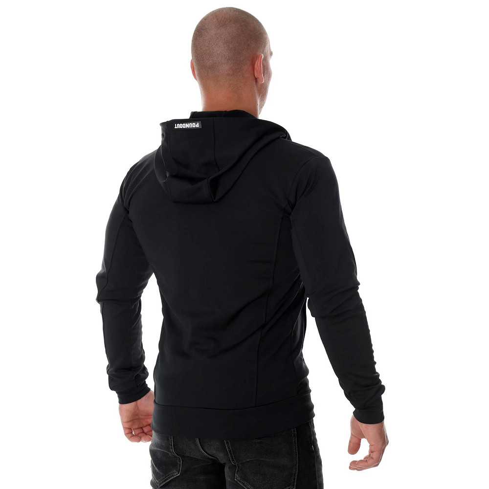 Мужская толстовка с капюшоном Poundout Gear CAMOUFLAGE black, M Луцк - изображение 2