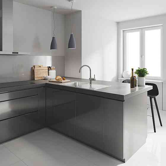 Смеситель для кухни с выдвижным изливом Grohe Minta (32918000) Киев