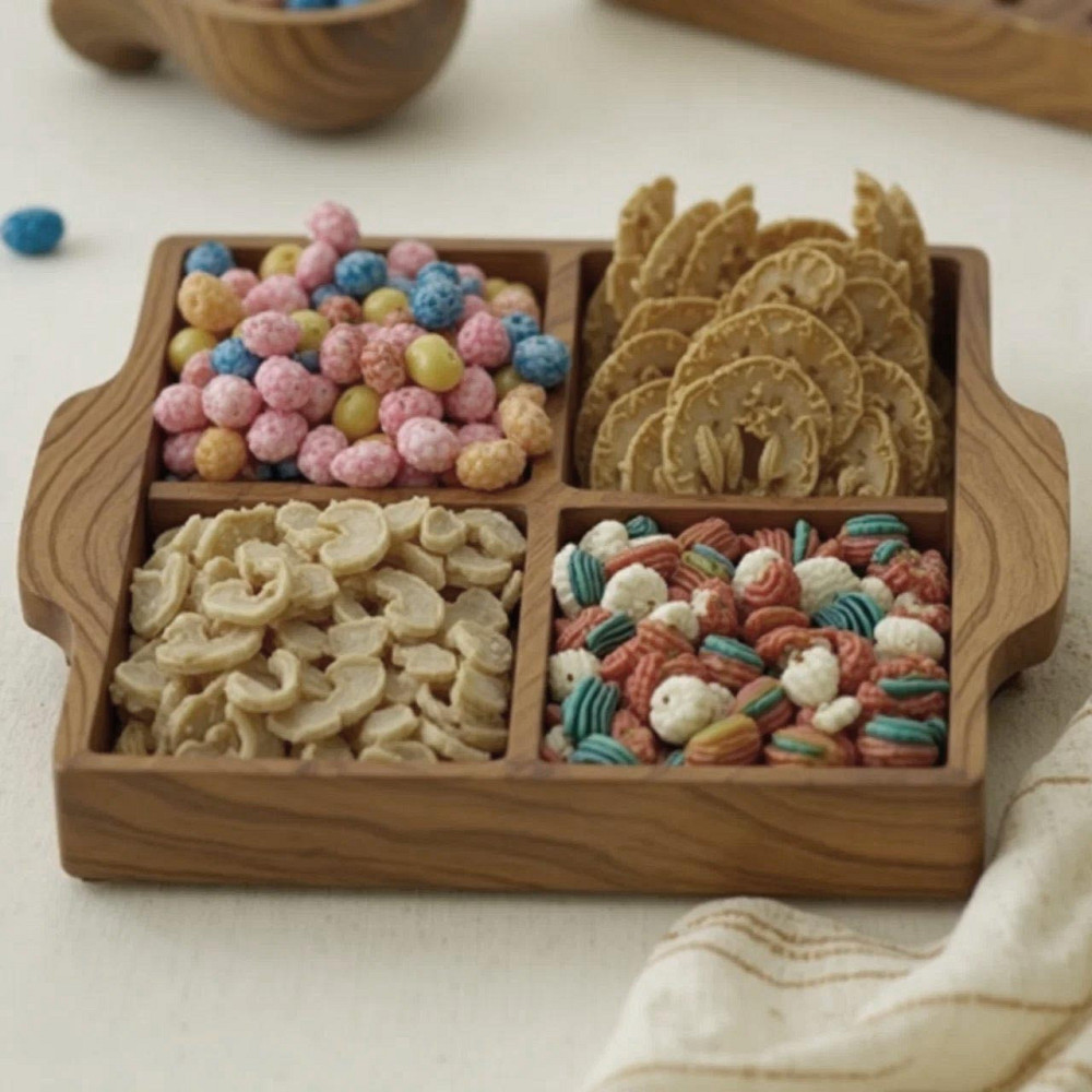 Менажница деревянная 