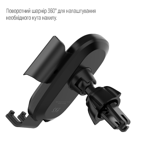 Зарядний пристрій Air Vent Car ColorWay CW-CHAW038Q-BK чорний Житомир