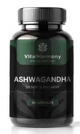 Ашвагандха Ashwagandha VitalHarmony, 90 капсул Дніпро