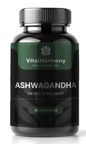 Ашвагандха Ashwagandha VitalHarmony, 90 капсул Дніпро - фото 1