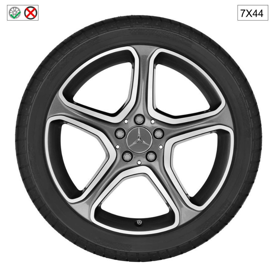 Mercedes-Benz  A2464011902 7X44 Комплект дисків 4 шт із датчиками тиску A0009050030 CLA Shooting Brake X117 CLA C117 Одеса - фото 4