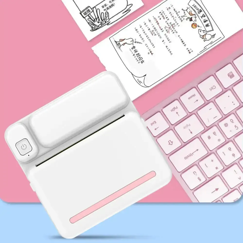 Портативный термопринтер с Bluetooth + рулон термобумаги, C19 / Мини принтер для печати Коломыя - изображение 7