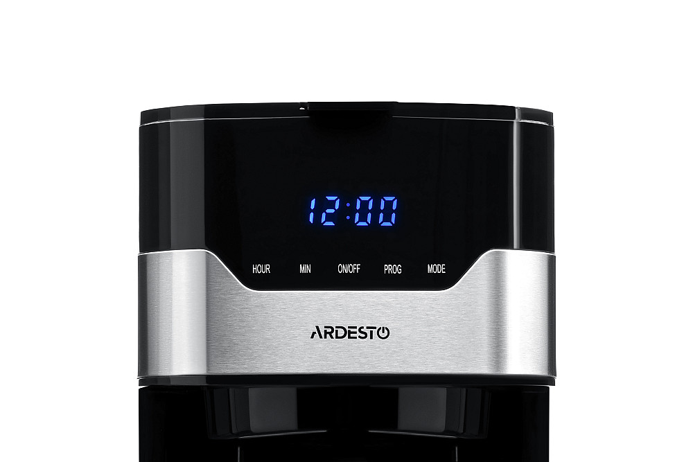 Кавоварка ARDESTO крапельна 1.5л, мелена, чорно-сріблястий Київ - фото 11