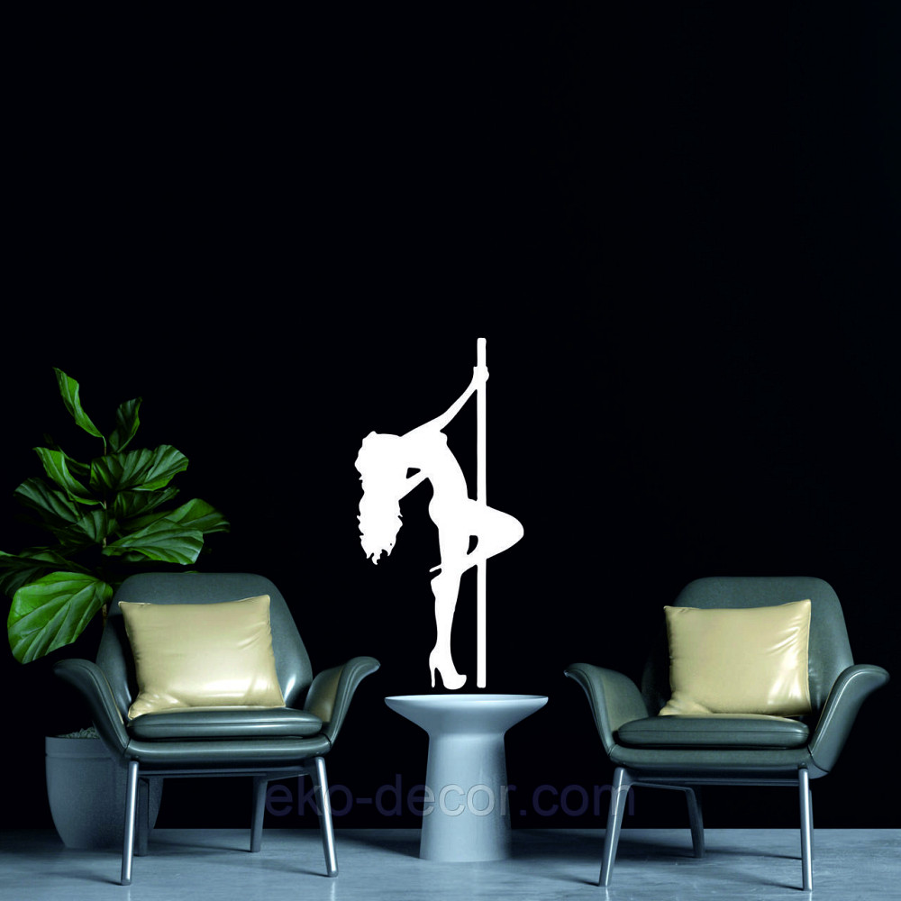 Декоративное настенное Панно «Стриптиз», Декор на стену 50*24 см, Белый Киев - изображение 5