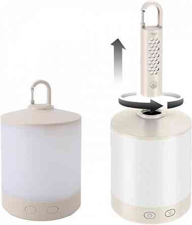 Подвесной фонарь 2 в 1 с крючком для кемпинга аккумуляторный СН - 23061 Винница