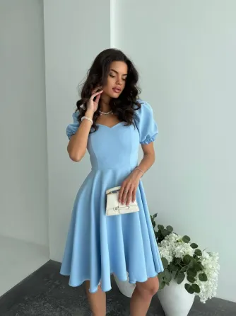 Женское платье из костюмной ткани — стильное базовое платье | still_v_moda Одесса