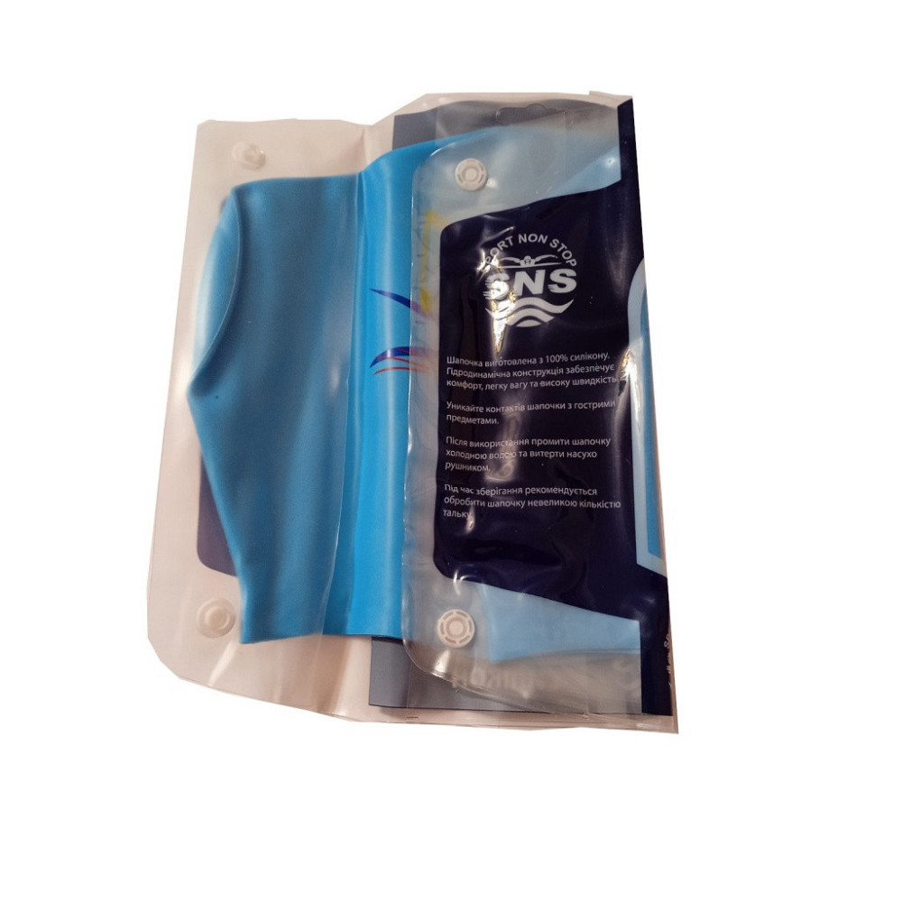 Шапочка для плавання для довгого волосся Music SNS KW-1 Вишневе - фото 9