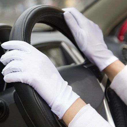 Перчатки автомобильные белые женские Киев - изображение 1