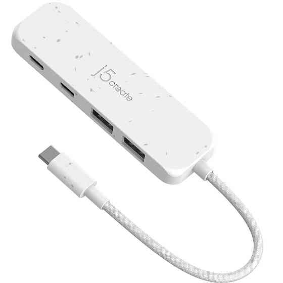 USB-хаб J5create 2 USB-A/2 USB-С White (JCH342EW-N) ( 14698 ) Харків